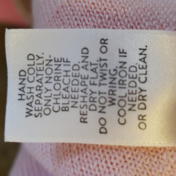 J.Jill Slub Knit Linen Blend Boatneck Sweater 3/4 Sleeves in Pale Pink Size SP - Picture 7 of 8